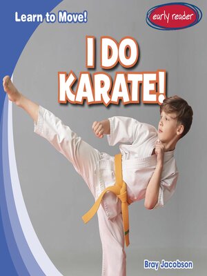 cover image of I Do Karate!